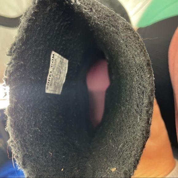 Sorel Glacy‎ Suede Boot Black Women's Size 5 NL1975 - Picture 8 of 8